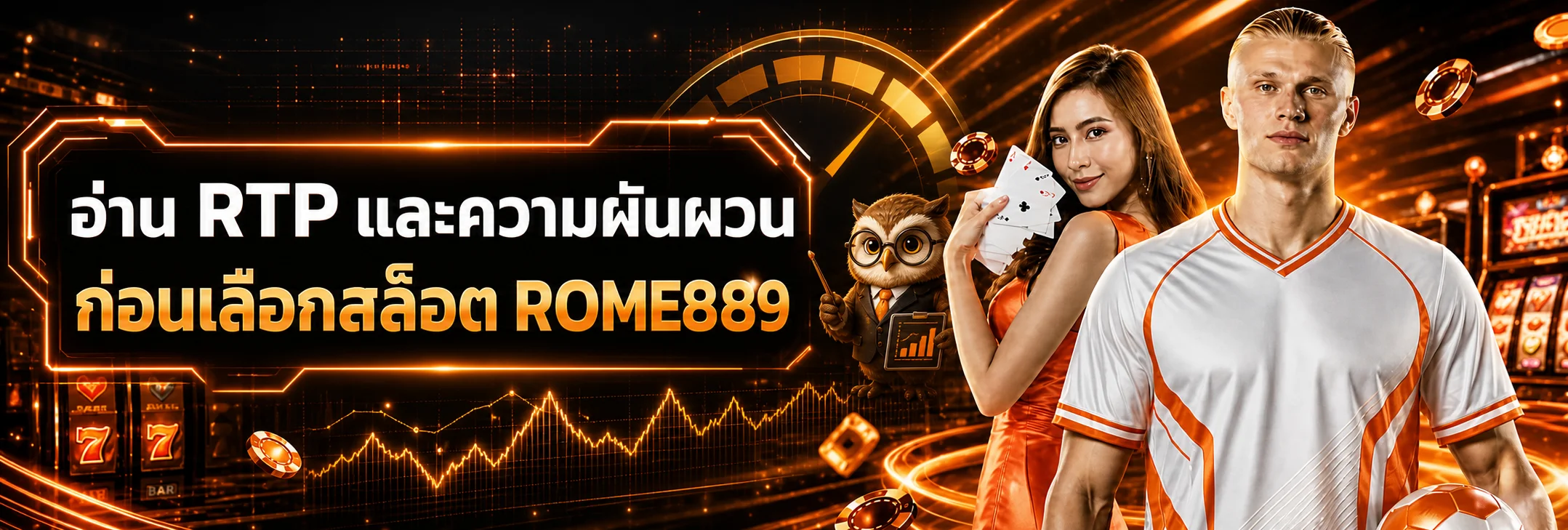 ROME889 วิธีดู RTP และความผันผวนสล็อต